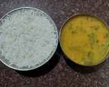 A picture of step 6 of Yellow moong dal.