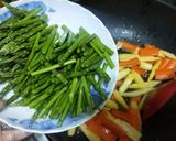 蘆筍蝦仁的食譜步驟4照片