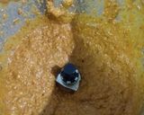 A picture of step 1 of Egg chatpata.