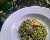 Foto langkah ke 4 dari resep Spinach Shrimp Creamy Pasta.