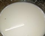 A picture of step 1 of આરા લોટ નો રબ્બરીયો હલવો.