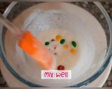 A picture of step 5 of Candyland ice cream.