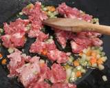 Tagliatelle with mushroom and salame ragù recipe step 1 photo