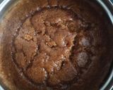 A picture of step 4 of Chocolate biscuit cake.