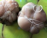 Une image de l'étape 4 de Paupiettes de poulet au roquefort/champignons.