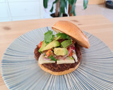 Foto del paso 6 de la receta: Hamburguesa de soja texturizada con frijoles negros
