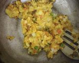 A picture of step 3 of Aloo veggie samosa.