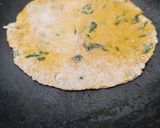 A picture of step 2 of Soya flour Thepla.