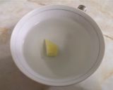 Foto del paso 1 de la receta: Té de kion con limón