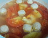 Hình bước làm 3 của món Canh cà chua thơm