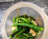 A picture of step 2 of Falahari chutney aloo.