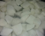 Foto del paso 5 de la receta: Tortuguita rellena al horno con puré de papas cremoso!