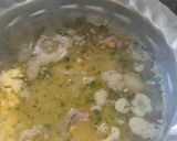 A picture of step 5 of Akhni pulav.