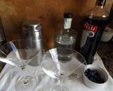 Foto del paso 3 de la receta: Vermut- gin con arándanos azules