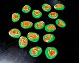 A picture of step 8 of Tri-colour Chicken Walnut Momos.