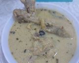 A picture of step 5 of Chicken shahi white korma.