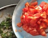 A picture of step 3 of Onion-Bhindi (okra) Sabji.