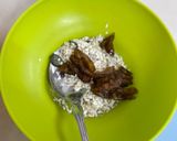 Gambar langkah 2 resipi Oat Mix dengan Kurma.