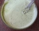A picture of step 2 of Pudina Raita (Falahari).