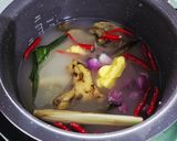Foto langkah ke 2 dari resep 167》Nasi Bakar Ayam Kemangi & Tips.