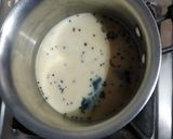 A picture of step 4 of Jaggery Chai.