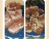 Foto langkah ke 6 dari resep Zebra cake kukus no pelembut no pengembang super yummy??? step by step.