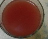 A picture of step 7 of Watermelon and ginger juice.