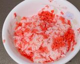 A picture of step 2 of Japanese Flag 🇯🇵 Roll Sushi.