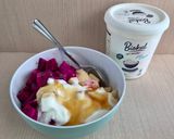 Foto langkah ke 3 dari resep Salad Buah Naga Apel.