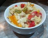 Krémes csirke "fajita" tésztával recept fázis 7 fotója