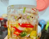 Hình bước làm 6 của món Chân gà sả tắc