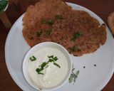 A picture of step 11 of Saboodana aloo pan cake.