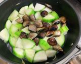 絲瓜蛤蜊的食譜步驟3照片