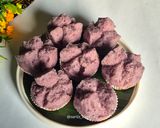 Foto langkah ke 9 dari resep Bolu Kukus Ubi Ungu.