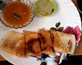 A picture of step 7 of Spring noodles dosa.