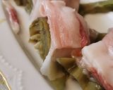 Foto del paso 3 de la receta: Alcachofas con papada ibérica curada
