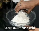 A picture of step 1 of Jim Jam Cookies.