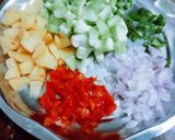 A picture of step 2 of Ayurvedic Detox Satvik vegetable Khichdi is One pot meal for immunity and fitness.