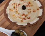 A picture of step 5 of Hummus.