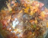 A picture of step 2 of Mutton Masala Kaleji.