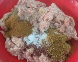A picture of step 5 of Mutton mince chably kababs.