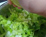 Foto del paso 3 de la receta: 🥗Lechuga con Kanikama 🦀