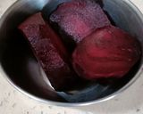 A picture of step 1 of Schezwan style Beetroot Dip.