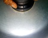 A picture of step 4 of Aloo Palak.