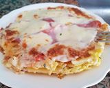 Foto del paso 4 de la receta: Tortilla de papas con salame