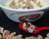 A picture of step 6 of Walnut Rice Kheer.