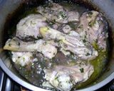 Foto del paso 6 de la receta: Pollo al ajillo y vino tinto