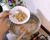 A picture of step 3 of Restaurant Style Chicken Vegetable Corn Soup Recipe 😋.