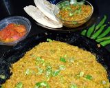 A picture of step 13 of Tawa daal.