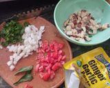 A picture of step 1 of Jackfruit seeds sabji.